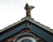 dragon on the roof architectural detail