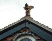 dragon on the roof architectural detail